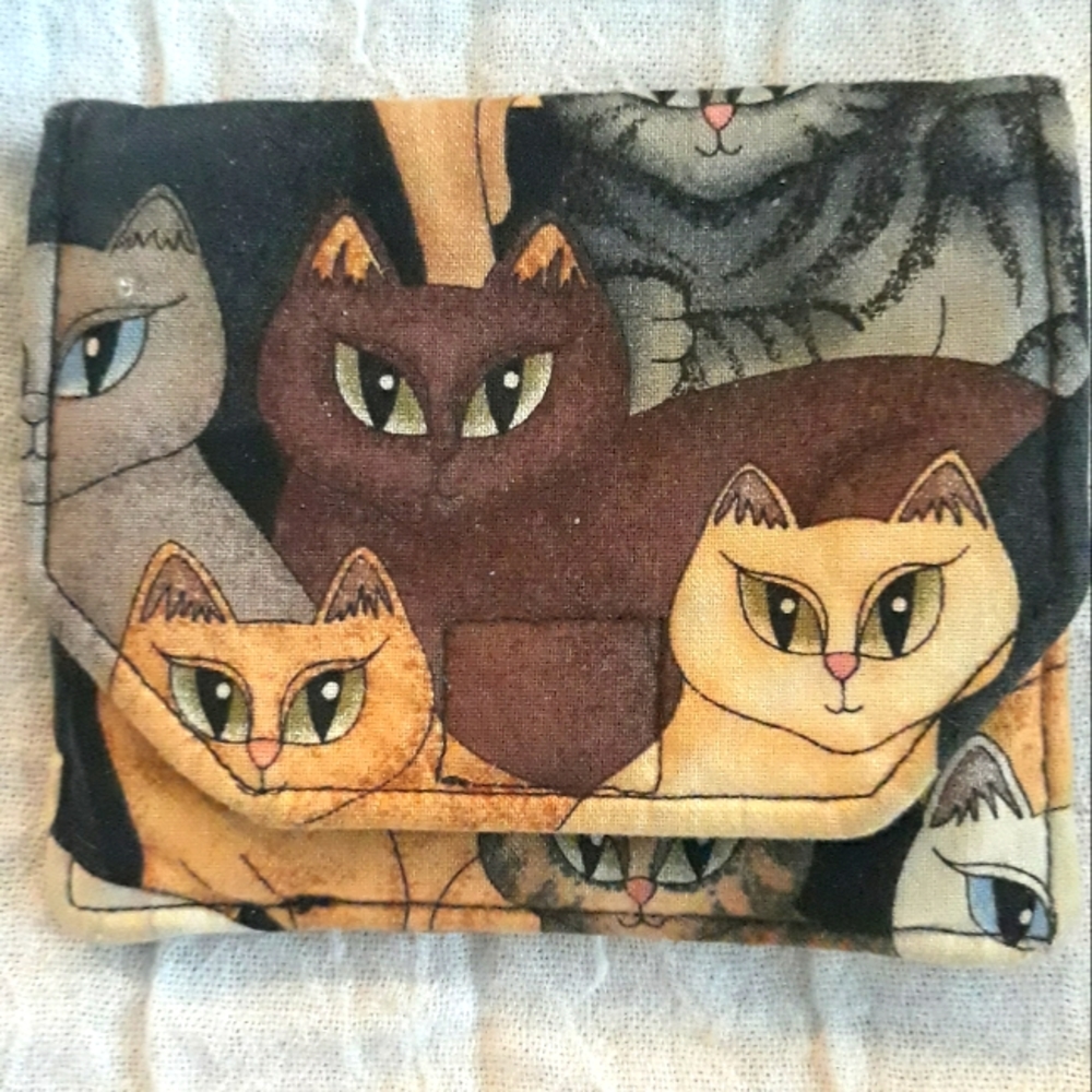 Small Cat Coin Purse/Wallet
